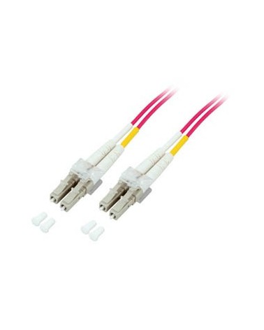 icecat_EFB Elektronik LC - LC 50 125 3.0m fibre optic cable 3 m OM4 Violet