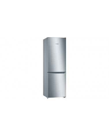 icecat_Bosch Serie 2 KGN33NLEB réfrigérateur-congélateur Autoportante 282 L E Acier inoxydable