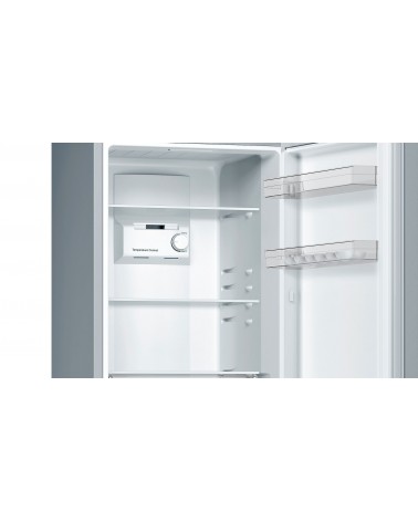 icecat_Bosch Serie 2 KGN33NLEB réfrigérateur-congélateur Autoportante 282 L E Acier inoxydable
