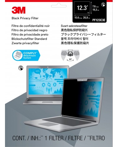 icecat_3M Filtro privacy Touch per laptop a schermo intero 3 2 da 12,3"