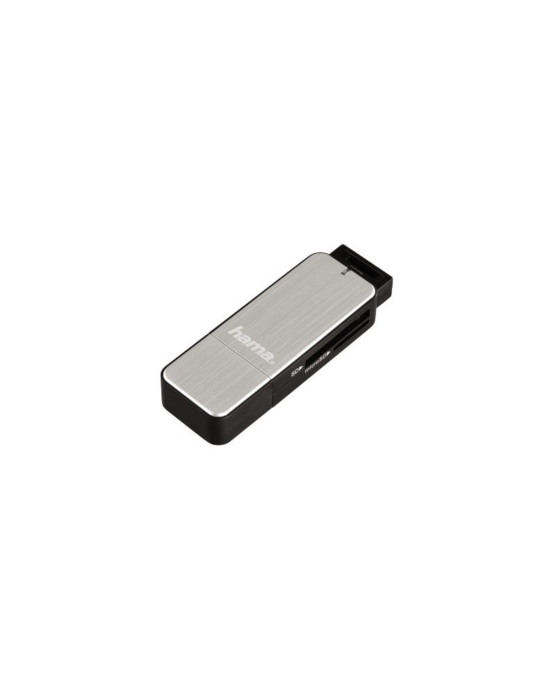 icecat_Hama 123900 čtečka karet USB 3.2 Gen 1 (3.1 Gen 1) Černá, Stříbrná