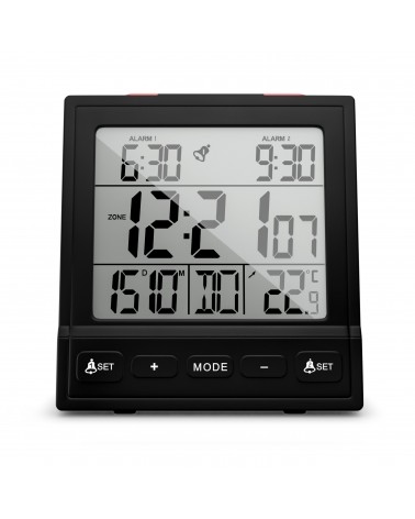 icecat_Mebus 25581 alarm clock Digital alarm clock Black