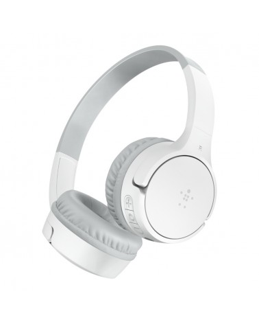 icecat_Belkin SOUNDFORM Mini Kopfhörer Verkabelt & Kabellos Kopfband Musik Mikro-USB Bluetooth Weiß