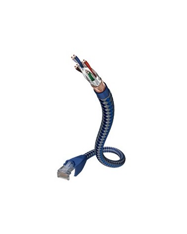 icecat_Inakustik 00480301 síťový kabel Modrá, Stříbrná 1 m Cat6 SF UTP (S-FTP)