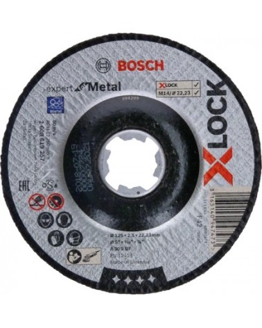 icecat_Bosch 2 608 619 257 accesorio para amoladora angular Corte del disco
