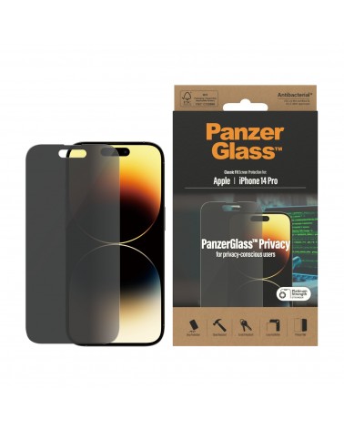 icecat_PanzerGlass ™ Privacy Screen Protector Apple iPhone 14 Pro | Classic Fit