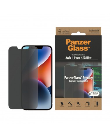 icecat_PanzerGlass ™ Privacy Screen Protector Apple iPhone 14 | 13 | 13 Pro | Classic Fit