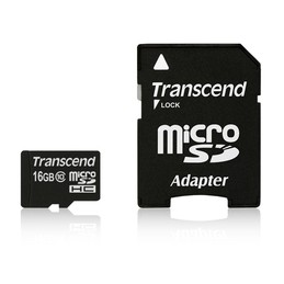Transcend microSDHC Card 16...