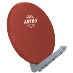 ASTRO SAT-Spiegel 85cm rot...
