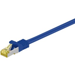 icecat_Goobay RJ-45 CAT7 0.25m câble de réseau Bleu 0,25 m S FTP (S-STP)