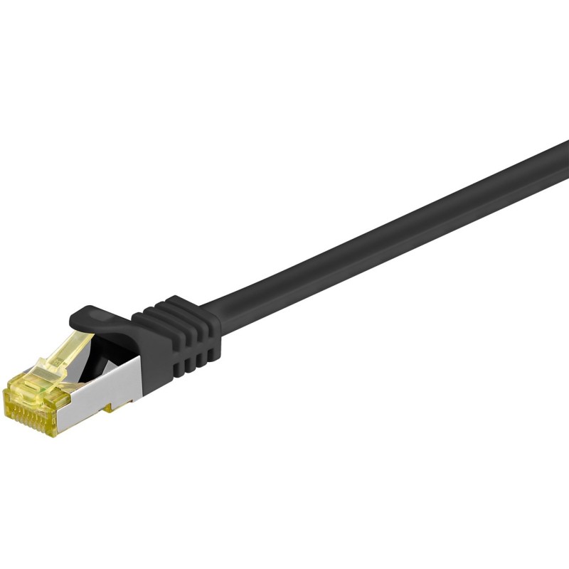 icecat_Goobay 91572 networking cable Black 0.25 m Cat7 S FTP (S-STP)