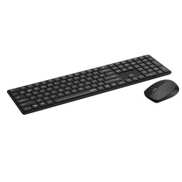 icecat_Rapoo 8020M keyboard Mouse included Bluetooth QWERTZ German Black