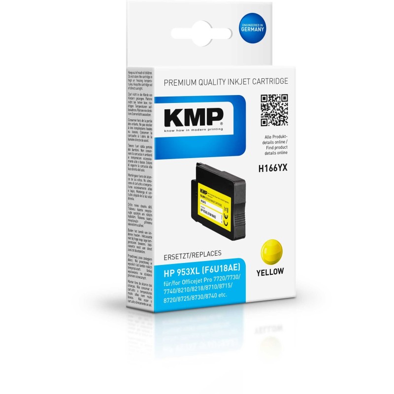 icecat_KMP 1748,4009 inkoustová náplň Kompatibilní Vysoká (XL) výtěžnost Žlutá