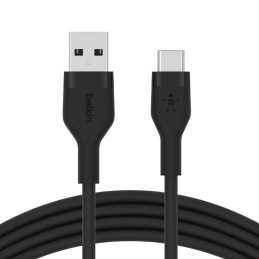 icecat_Belkin BOOST↑CHARGE Flex câble USB 2 m USB 2.0 USB A USB C Noir