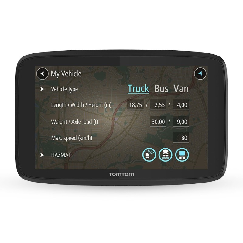 icecat_TomTom GO Professional 620 navegador Fijo 15,2 cm (6") Pantalla táctil 201 g Negro