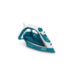 icecat_Tefal EasyGliss Plus FV5737 iron Dry & Steam iron Durilium soleplate 2500 W Turquoise, White
