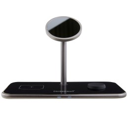 icecat_Intenso MB13 Auriculares, Smartphone, Reloj inteligente Negro USB Cargador inalámbrico Carga rápida Interior