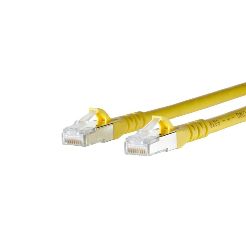 icecat_METZ CONNECT Cat.6A câble de réseau Jaune 1,5 m Cat6a S FTP (S-STP)