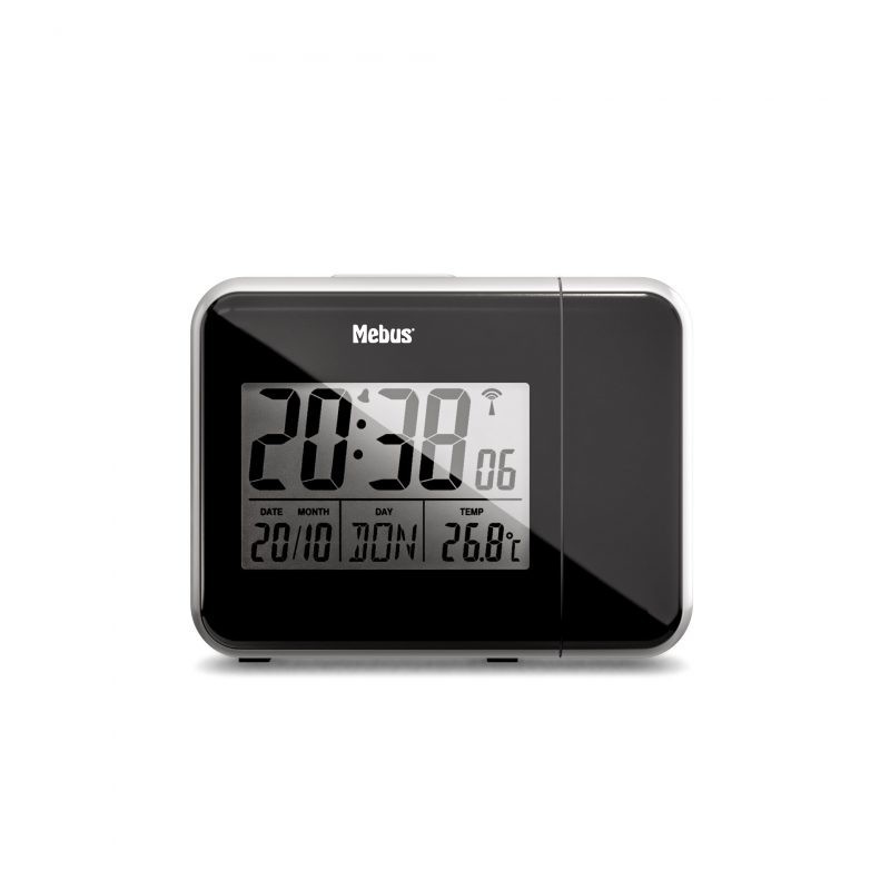 icecat_Mebus 42425 alarm clock Digital alarm clock Black, Grey