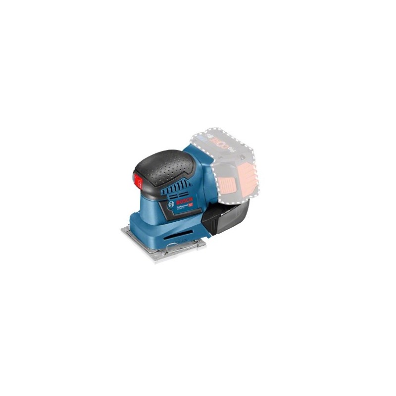 icecat_Bosch GSS 18V-10 Professional Lijadora rotorbital 22000 OPM Negro, Azul, Rojo