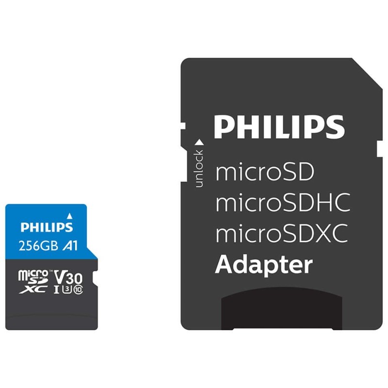 icecat_Philips FM25MP65B 00 mémoire flash 256 Go MicroSDXC UHS-I Classe 3