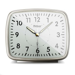 icecat_Mebus Radio Digital alarm clock Silver, White