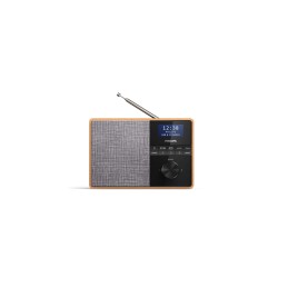 icecat_Philips TAR5505 10 Radio portable Numérique Noir, Gris, Bois