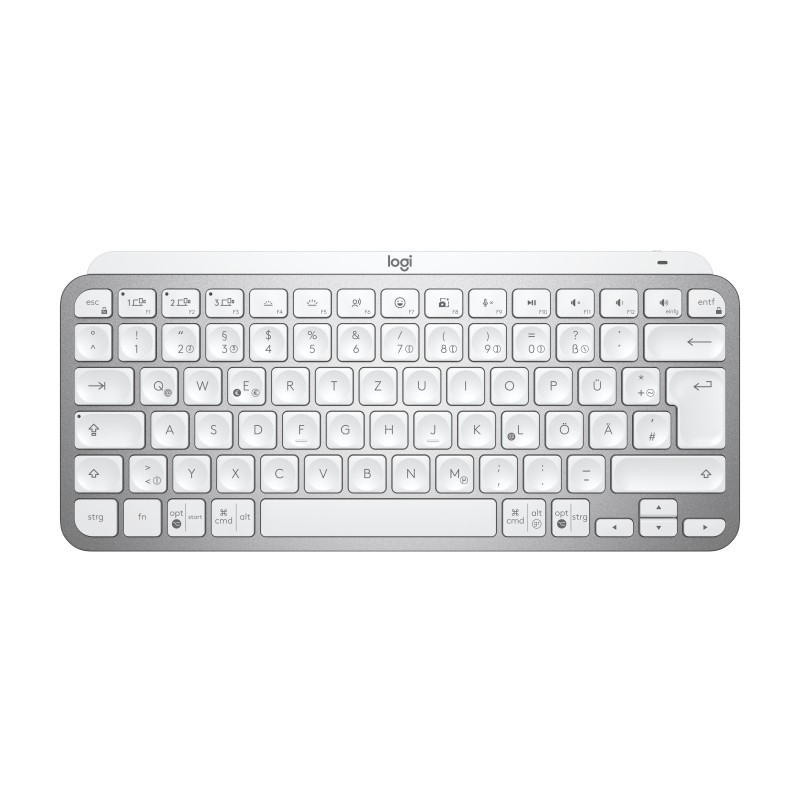 icecat_Logitech Mx Keys Mini For Business clavier RF sans fil + Bluetooth QWERTZ Allemand Gris