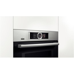icecat_Bosch HNG6764S6 forno 67 L Nero, Argento