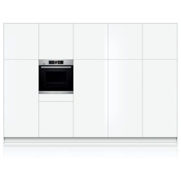 icecat_Bosch HNG6764S6 forno 67 L Nero, Argento