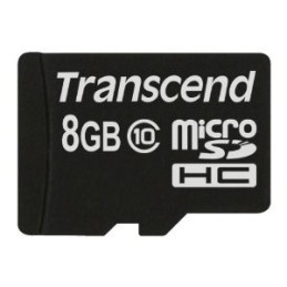 icecat_Transcend TS8GUSDC10 Speicherkarte 8 GB MicroSDHC NAND Klasse 10