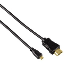 icecat_Hama HDMI 0.5m câble HDMI 0,5 m HDMI Type A (Standard) HDMI Type D (Micro) Noir