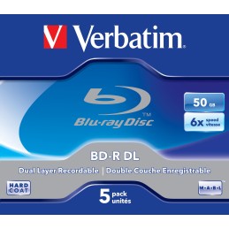 icecat_Verbatim 43748 disco blu-ray lectura escritura (BD) BD-R 50 GB 5 pieza(s)