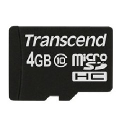 icecat_Transcend TS4GUSDC10 mémoire flash 4 Go MicroSDHC NAND Classe 10