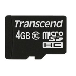 icecat_Transcend TS4GUSDC10 paměťová karta 4 GB MicroSDHC NAND Třída 10