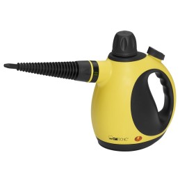 icecat_Clatronic DR 3653 Limpiador a vapor portátil 0,25 L 1050 W Negro, Amarillo