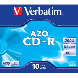 icecat_Verbatim CD-R AZO Crystal 700 MB 10 kusů