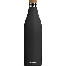 icecat_SIGG Meridian Black Uso quotidiano 700 ml Bamboo, Stainless steel Nero