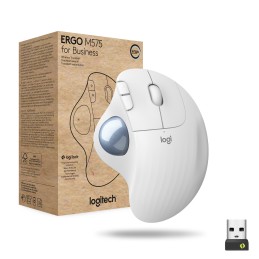 icecat_Logitech ERGO M575 for Business myš Pro praváky RF bezdrátové + Bluetooth Trackball 2000 DPI
