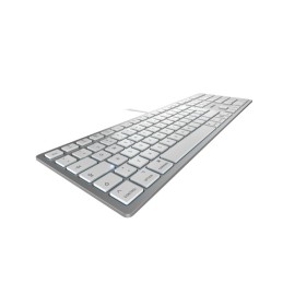 icecat_CHERRY KC 6000C FOR MAC Tastatur USB QWERTZ Deutsch Silber