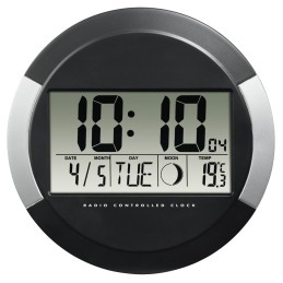 icecat_Hama PP-245 Reloj digital Círculo Negro