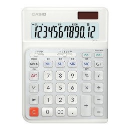 icecat_Casio DE-12E-WE calculadora Escritorio Calculadora básica Blanco