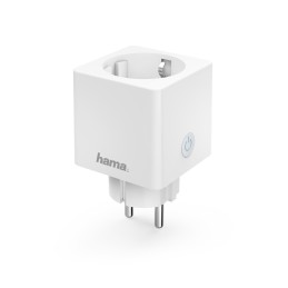 icecat_Hama | Enchufe Inteligente WLAN (3680 W, Compatible con Alexa y con Google Home, Sin puerta de enlace), Color Blanco