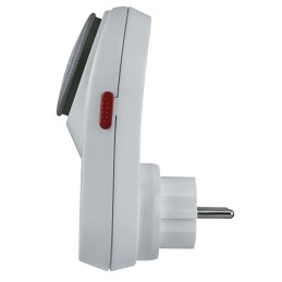 icecat_Hama Curved 1 AC outlet(s) White