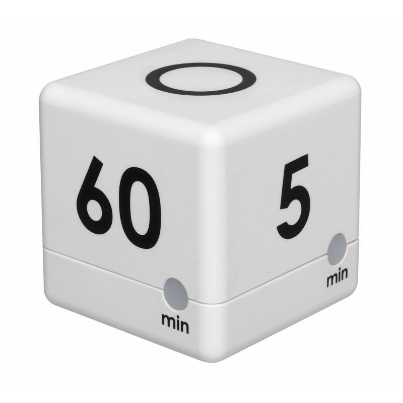 icecat_TFA-Dostmann CUBE-TIMER Timer da cucina digitale Nero, Bianco