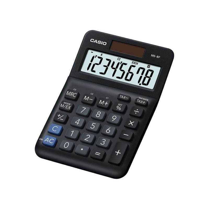 icecat_Casio MS-8F calcolatrice Desktop Calcolatrice di base Nero