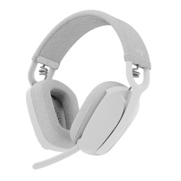 icecat_Logitech Zone Vibe 100 Sluchátka s mikrofonem Bezdrátový Přes hlavu Hovory hudba Bluetooth Bílá
