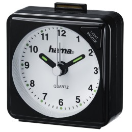 icecat_Hama A50 Quartz alarm clock Black