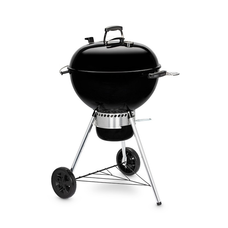 icecat_Weber GBS E-5750 Grill Chariot Charbon de bois (combustible) Noir, Argent