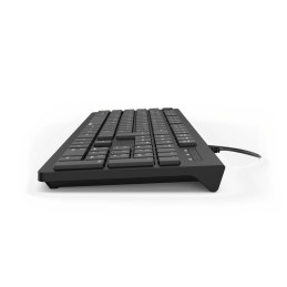 icecat_Hama KC-200 teclado USB QWERTZ Alemán Negro